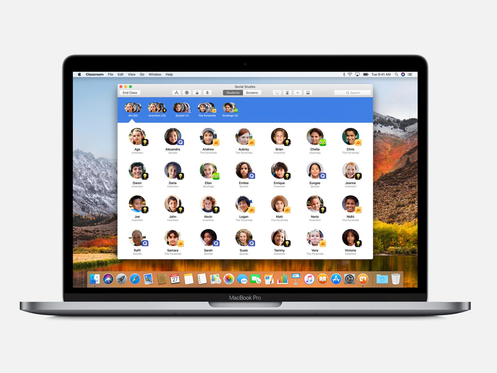 Apple classroom mac